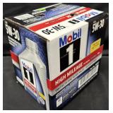 6- 1Qt. Bottles of Mobil 1 SAE 5W-30 High Mileage