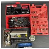 Group of bits, screwdriver sets, impact driver