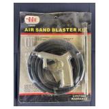 Air sandblasting kit, new in package
