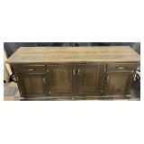 Carl Fox vintage credenza with 2 drawers and 4