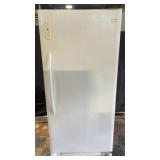 Frigidaire upright freezer with digital controls,