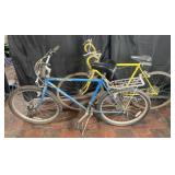 2 vintage Menï¿½s Schwinn bicyvcles, Continental &