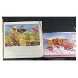 Jeff Williams signed lithograph of the Kentucky