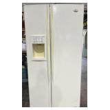GE Profile Arctica side-by-side refrigerator &