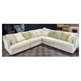 Bernhardt 5-piece sectional sofa with accent