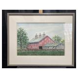 Martha Callaway (IN, 1923-2012) Watercolor