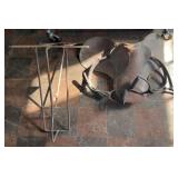 Brunnberg saddle and wall mount saddle holder