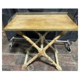 Vintage Hollywood Regency style butler's tray
