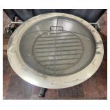 4 piece metal fire pit, 30ï¿½ x 18ï¿½ high