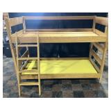 Lexington twin bunk beds with ladder and mattress