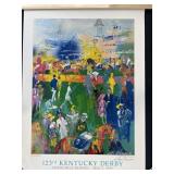 LeRoy Neiman signed lithograph depicting the