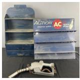 AC spark plug display, Framic Fuel Filters
