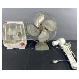 Vintage Polar Cub metal fan, Wind Chaser fan and