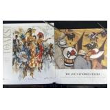 2 artist signed lithographs depicting the