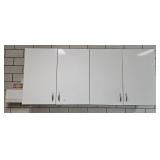 Dwyer Enameled metal upper cabinet. 69x13.5x30'