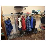2- Coat racks w/ floor storage. 36x60x14' Same