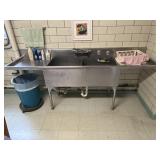Dual-Basin Stainless Steel Kitchen Sink +