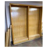 Large 75' x 10' x 84' Wooden Bookshelf w/ Extra