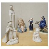 Goebel porcelain figurines. 7 altogether.