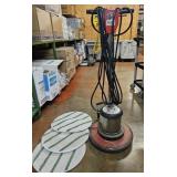 Hawk floor machine w/ 3 pads
