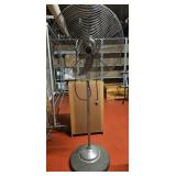 Large, metal Pedestal fan