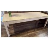 90' x 36' x 30' Heavy Wooden Table