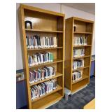 2- 37' x 10' x 84' 6-Shelf Tall Wooden