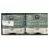 12-12.5oz cans natural chunk chicken breast