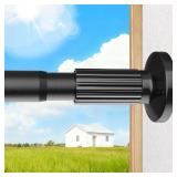 Parutta 51-166in Black Curtain Rod