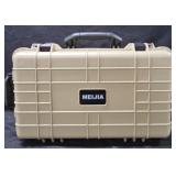 MEIJA Protective Hard Case w Foam Insert Tan