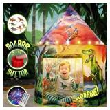 WO Dinosaur Discovery Kids Play Tent w Roar  LED