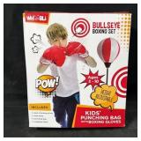 Whoobli Kids Adjustable Punching Bag  Gloves Set