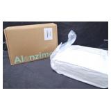 Alanzimo White Disposable Face Masks 50ct