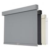 Persilux Grey Cordless Blackout Roller Shade 34.5x