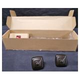 Square Cabinet Knobs 2ct Dark Bronze