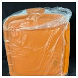 OrangeWhite Collapsible Cutting Board w Strainer
