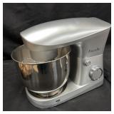 Facelle Silver Tilt-Head Stand Mixer