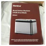 Neretva PE9806U 3.3LB Dual Blade Bread Maker Silve