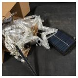 Solar Powered Star String Lights Outdoor