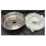 Silver Brake Drum  Rotor Set