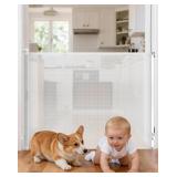BBsecure Ret retractable Baby Gate 55x38 Auto-Retr