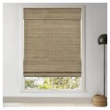LazBlinds Cordless Rm Darkening Bamboo Shades 33.5