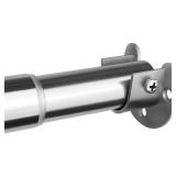 FENKOA Adjustable Closet Rod 17-40in Silver