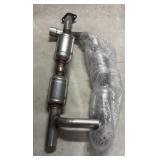 Silver Catalytic Converter Exhaust System