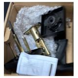 Black Brass Complete Door Lock Set