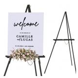 Falling in Art 65 A-Frame TableFloor Easel Black
