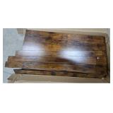 Rustic Brown Decorative Wood Plank Set