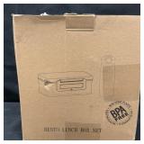 Blue Bento Lunch Box Set