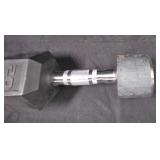 lb Hex Dumbbell Black