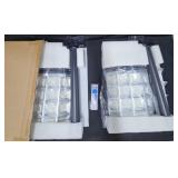 LED Solar Street Light 2pk Remote Control